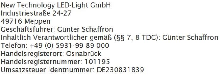 Impressum led-fachhandel-bayern.de.ntligm.de