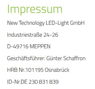 Impressum led-fachhandel-bayern.de.ntligm.de